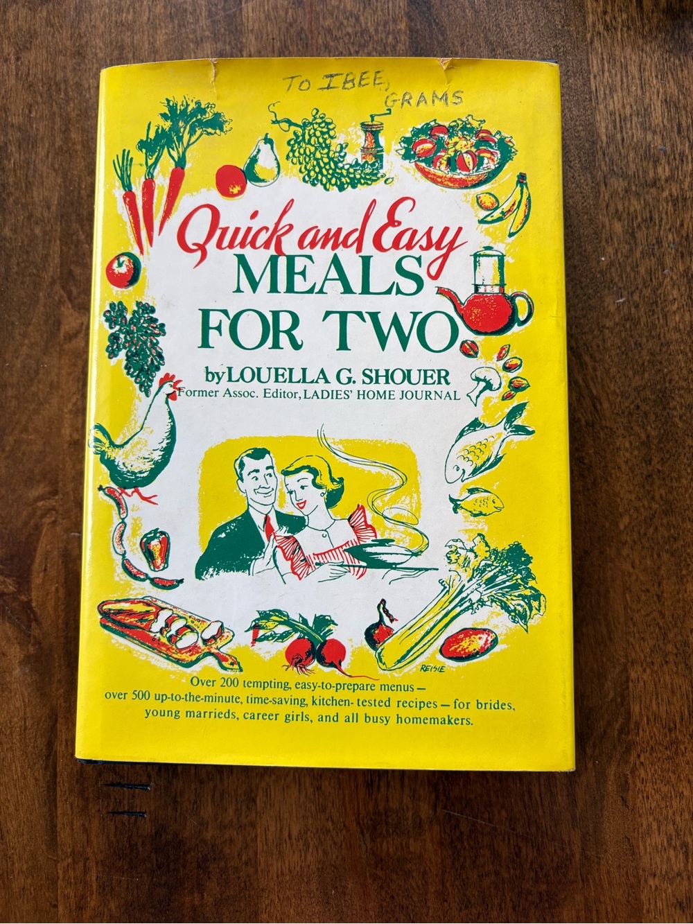 Quick and Easy Meals for Two by -Louella Shouer 1952